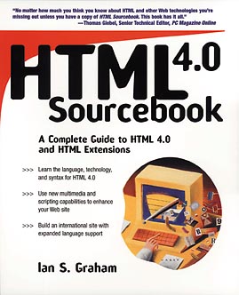 Cover of HTML 4.0 Sourcebook
